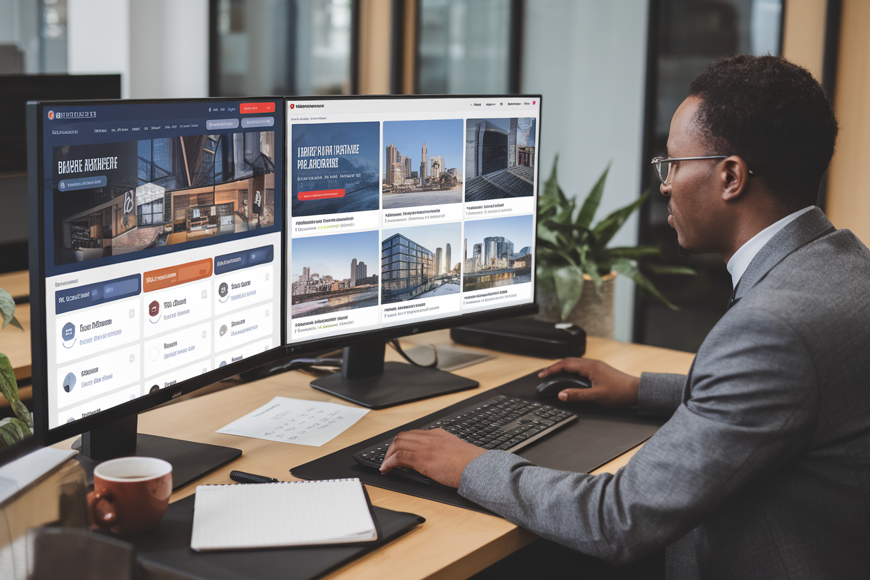 Digitaliser l'immobilier, c'est d'abord standardiser la donnée des biens: La digitalisation de l'immobilier est souvent réduite à une vitrine: site web, annonces, prise de rendez-vous. Mais le cœur technique est ailleurs. L'enjeu ressemble à ce qui s'est passé dans l'inform - illustration