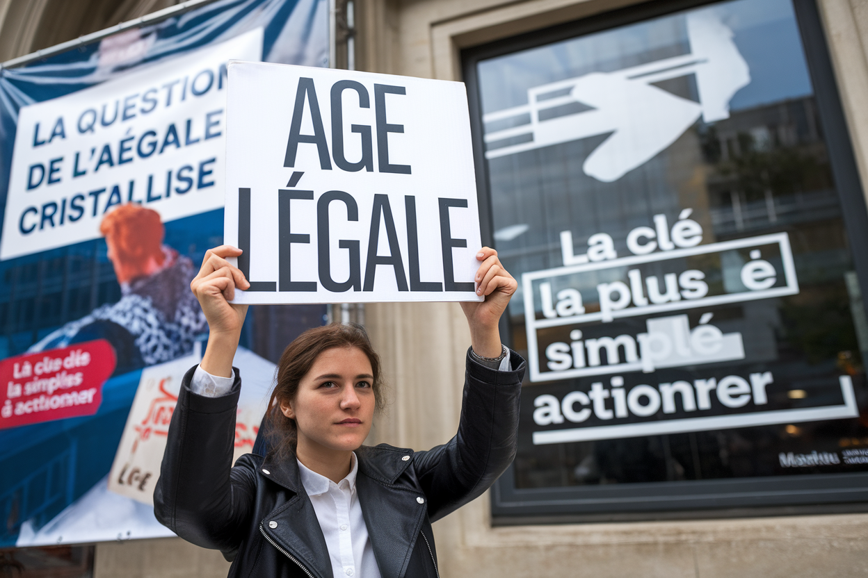 Âge légal: le symbole le plus explosif, la clé la plus simple à actionner