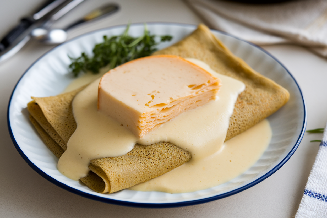 Béchamel au maroilles: une sauce
