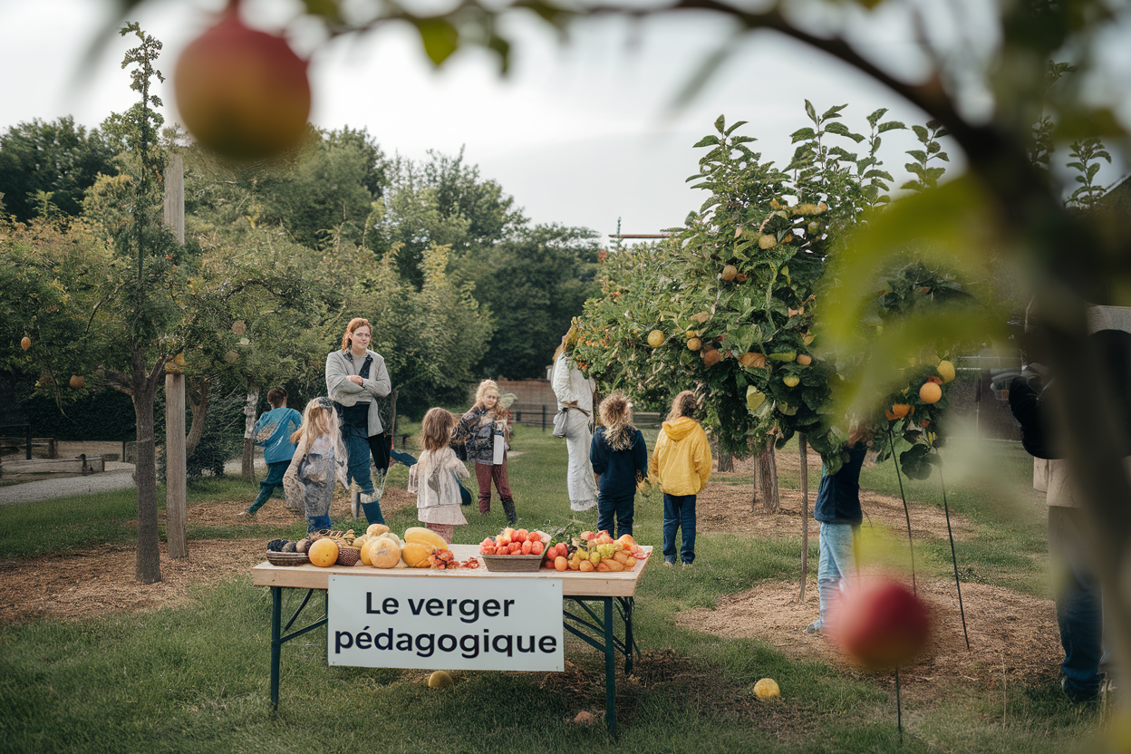 Sensibiliser à la faune et à la flore, l'objectif affiché des vergers pédagogiques