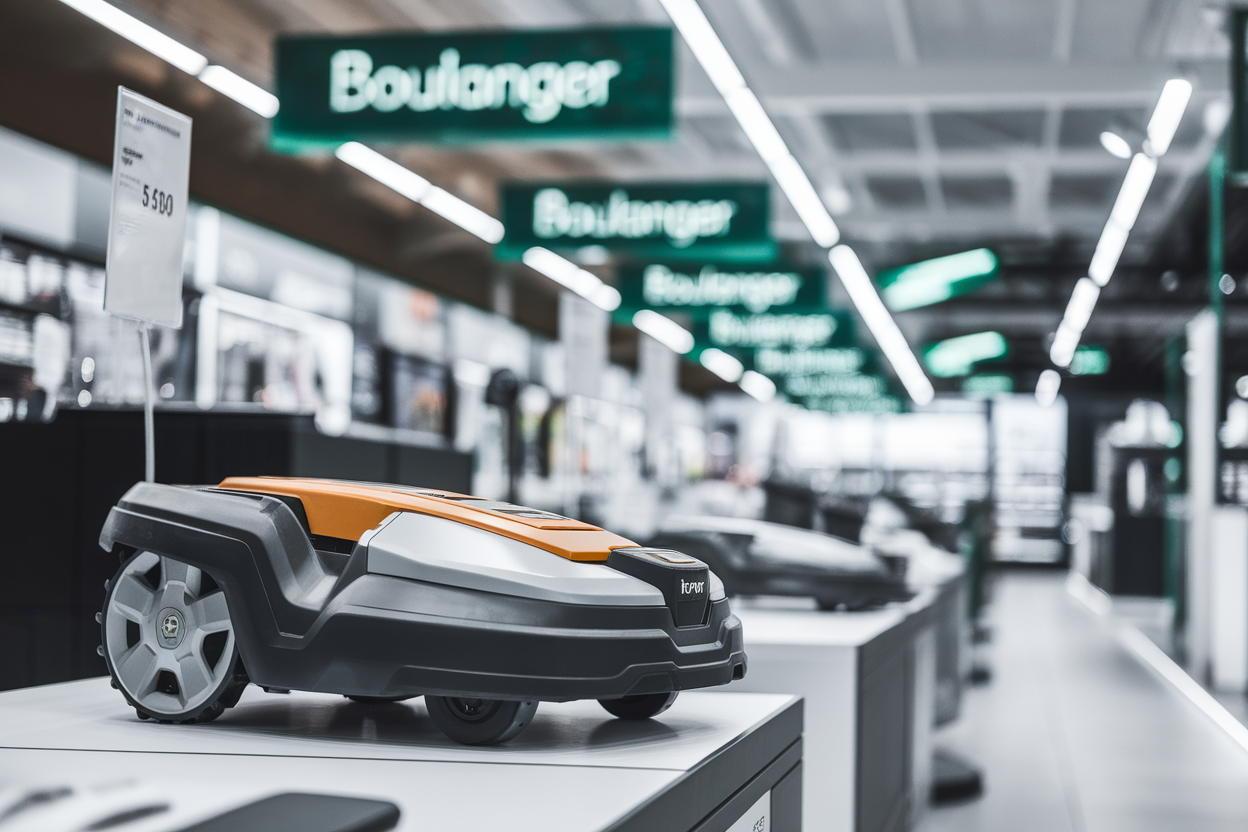 299€ au lieu de 499€, 2 heures d'autonomie, le robot tondeuse Boulanger surprend la concurrence 299€ au lieu de 499€, 2 heures d'autonomie, le robot tondeuse Boulanger surprend la concurrence
