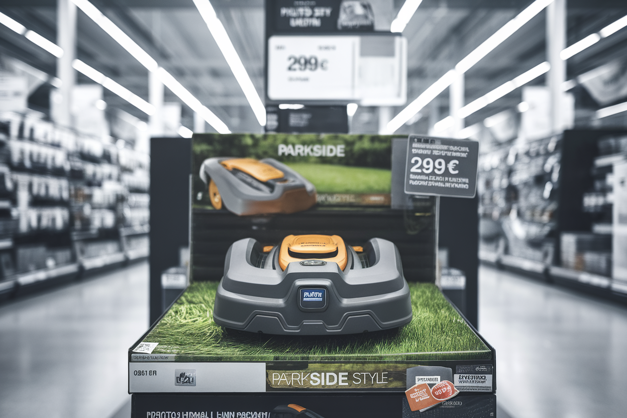 299 €, offre limitée, le robot tondeuse Parkside Smart 750 chez Lidl, ce que l'offre inclut vraiment 299 €, offre limitée, le robot tondeuse Parkside Smart 750 chez Lidl, ce que l'offre inclut vraiment