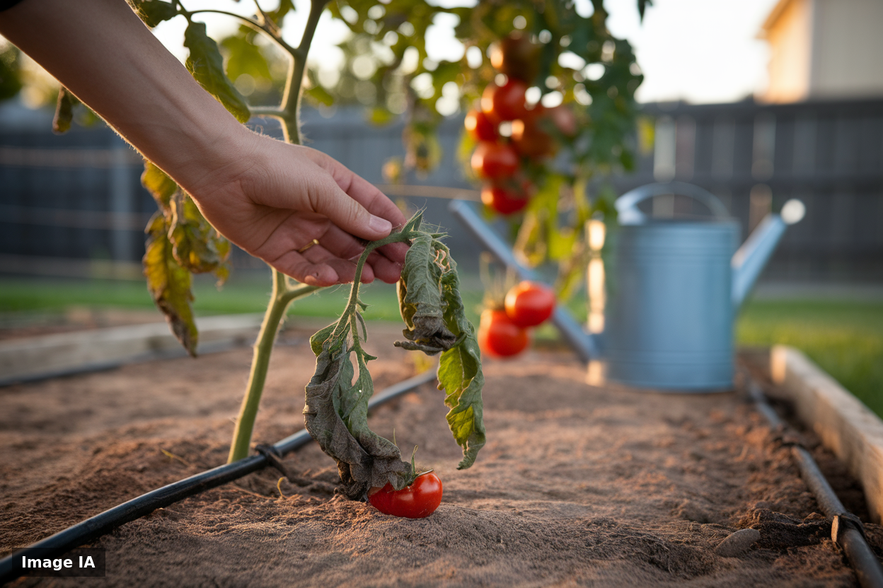 21h, 2 gestes à éviter, arrosage du soir stoppé, ce test inattendu sauve vos tomates en canicule 21h, 2 gestes à éviter, arrosage du soir stoppé, ce test inattendu sauve vos tomates en canicule
