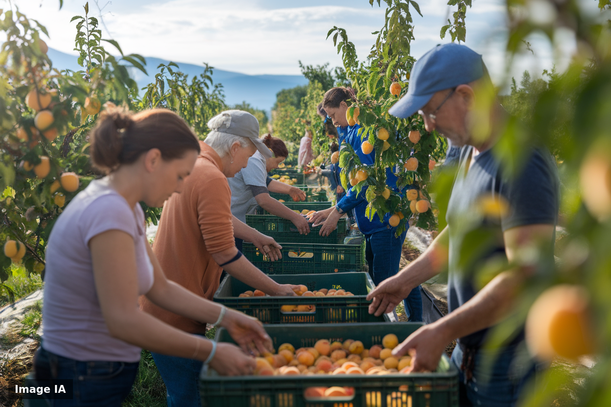 400 kg d'abricots bio, 1 récolte solidaire à Glun, pour le Secours populaire, ce geste impressionnant surprend 400 kg d'abricots bio, 1 récolte solidaire à Glun, pour le Secours populaire, ce geste impressionnant surprend