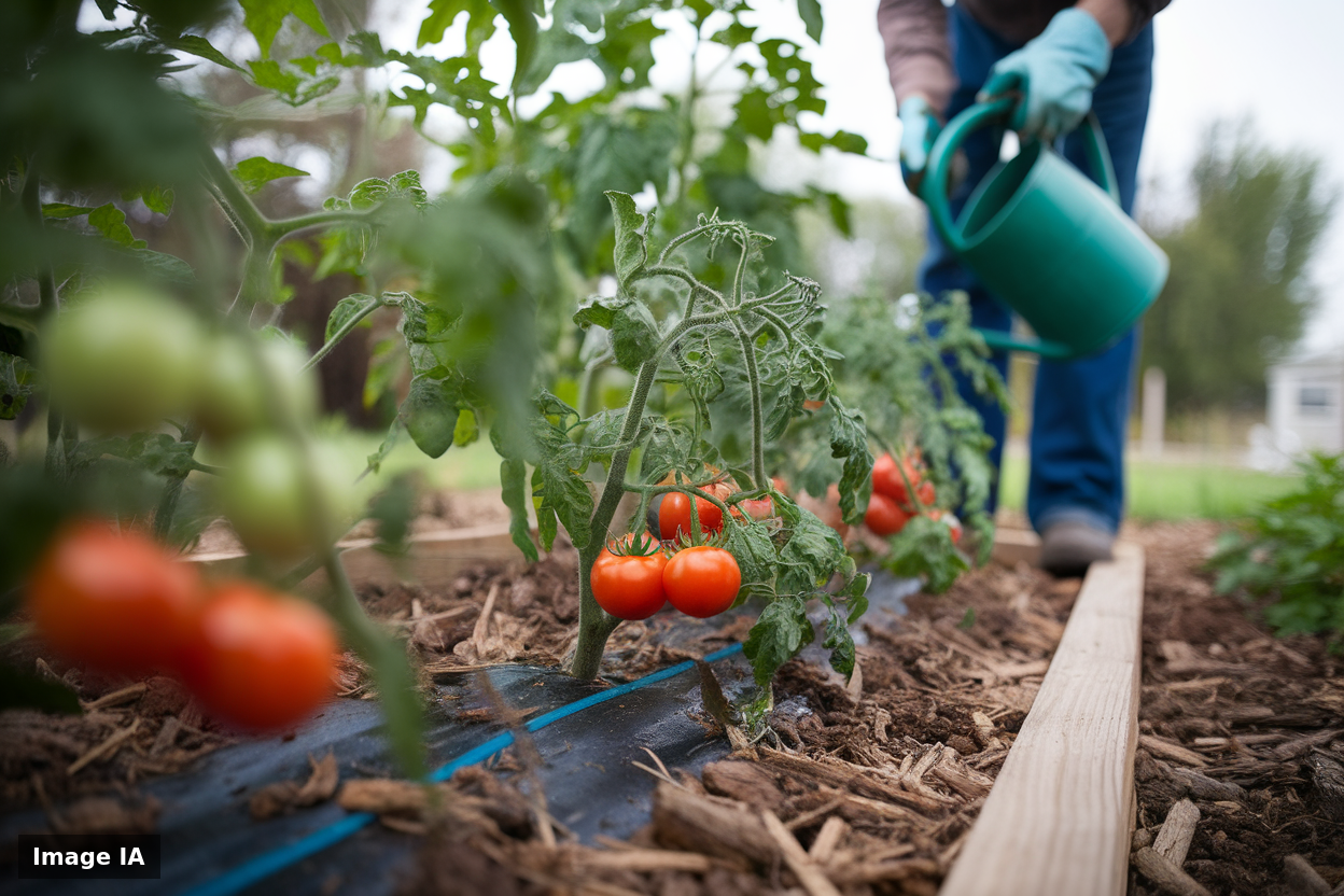 Arrosage des tomates: le conseil d'un maraîcher qui évite de tout arracher en croyant à une maladie Arrosage des tomates: le conseil d'un maraîcher qui évite de tout arracher en croyant à une maladie