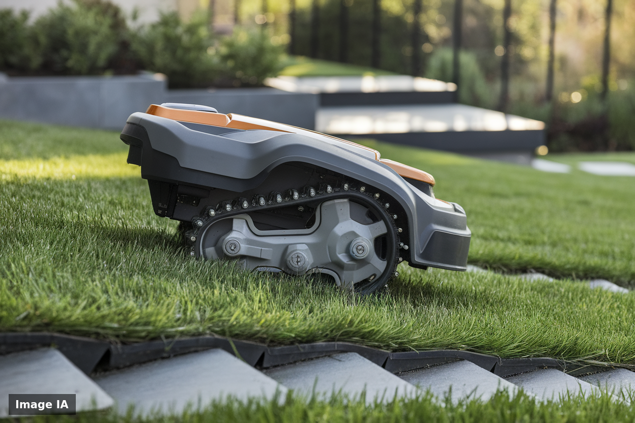 -400 €, 2599 €, le robot tondeuse à chenilles Lymow One Plus, ce détail inattendu fait fureur -400 €, 2599 €, le robot tondeuse à chenilles Lymow One Plus, ce détail inattendu fait fureur
