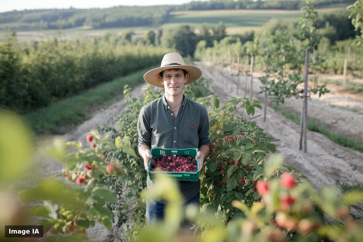 1 verger bio, 1 finaliste Gru'Fruits, Lucas Crochon vise Graines d'agriculteurs, ce que son dossier révèle